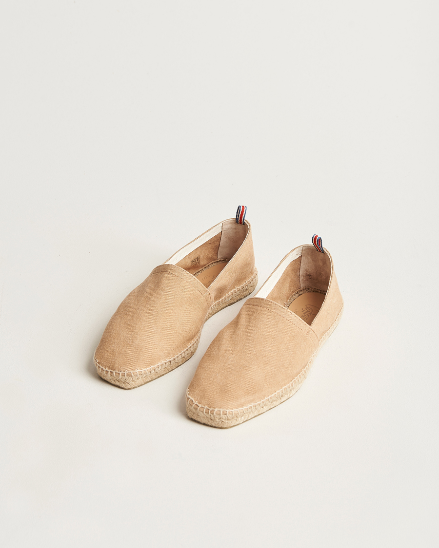 Herr | Castañer Pablo Washed Canvas Espadrilles Tostado | Castañer | Pablo Washed Canvas Espadrilles Tostado