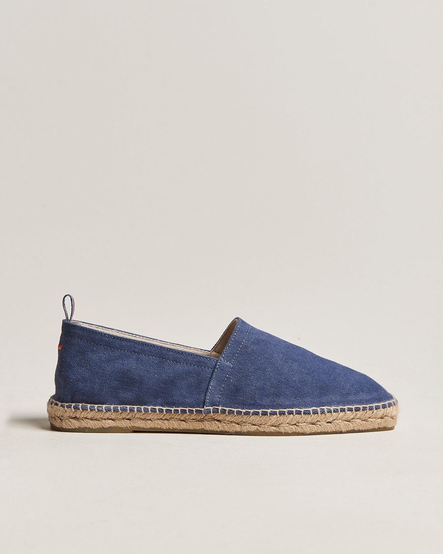 Herr | Castañer Pablo Washed Canvas Espadrilles Azul | Castañer | Pablo Washed Canvas Espadrilles Azul