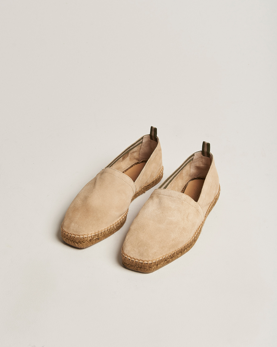 Herr | Mockaskor | Castañer | Pablo Casual Suede Espadrilles Cream