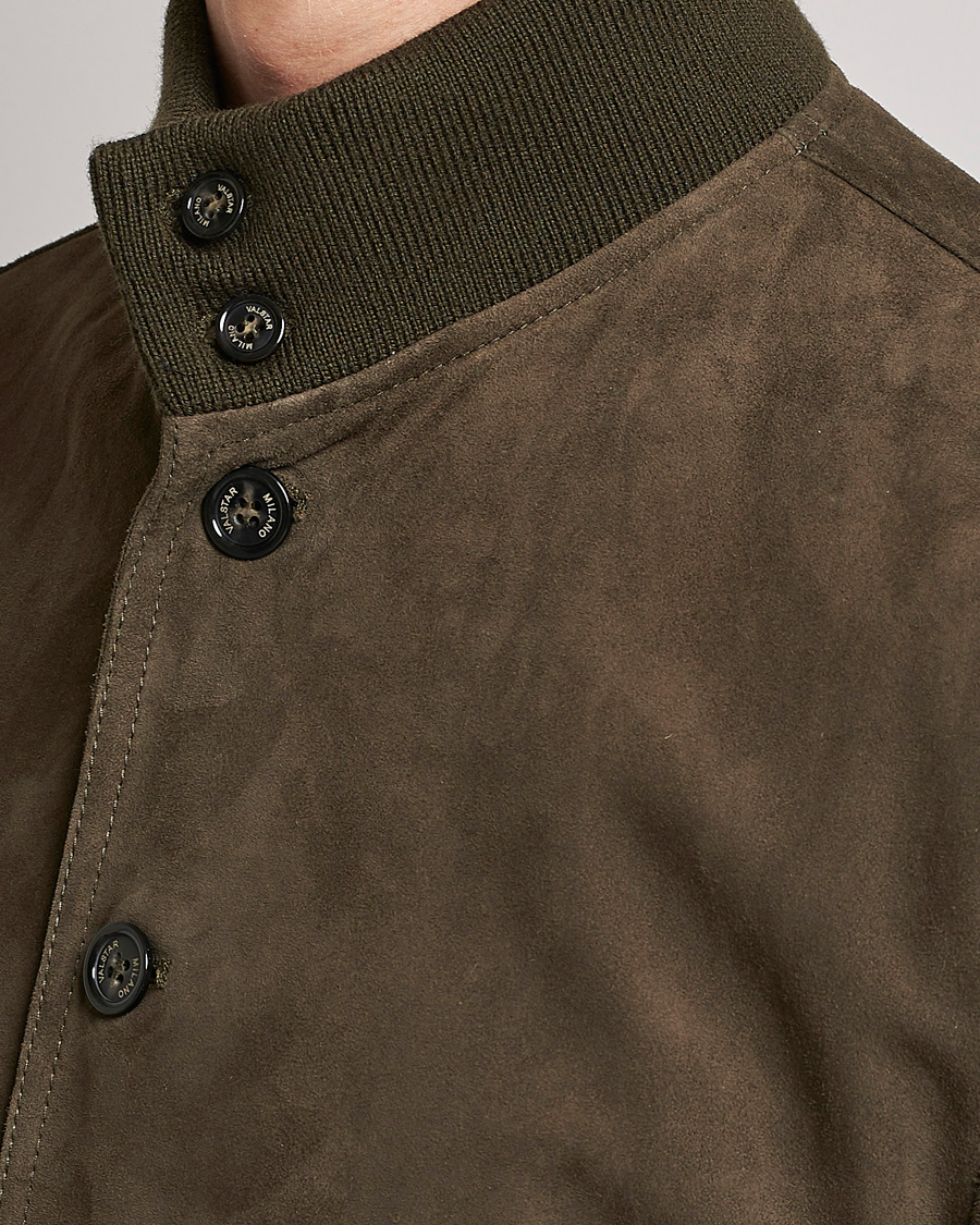 Herr | Jackor | Valstar | Valstarino Suede Jacket Muschio