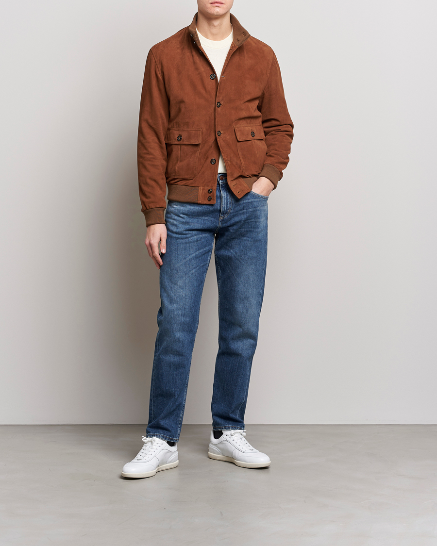 Herr | Jackor | Valstar | Valstarino Suede Jacket Sandal