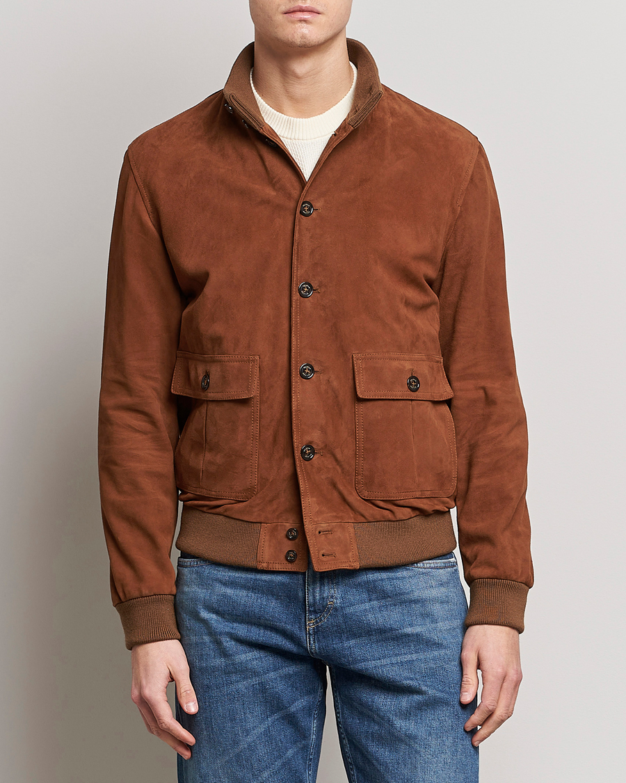 Herr | Jackor | Valstar | Valstarino Suede Jacket Sandal