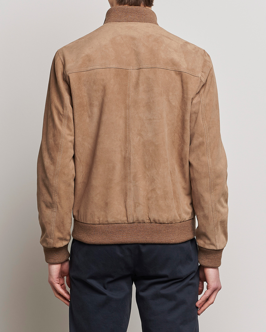 Herr | Jackor | Valstar | Valstarino Suede Jacket Light Beige