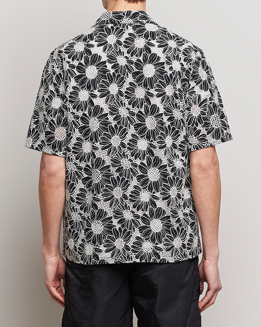 Herr | Skjortor | Sunflower | Cayo Floral Short Sleeve Shirt Black