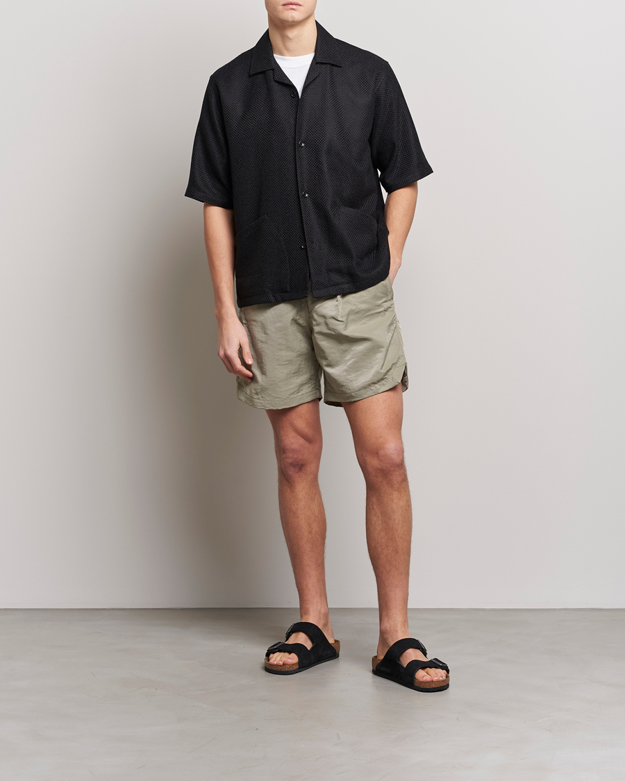 Herr | Skjortor | Sunflower | Coco Short Sleeve Cabana Shirt Black