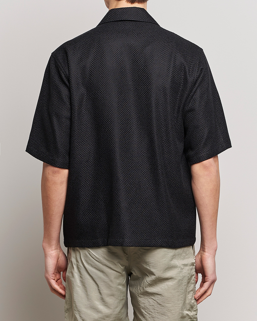 Herr | Skjortor | Sunflower | Coco Short Sleeve Cabana Shirt Black