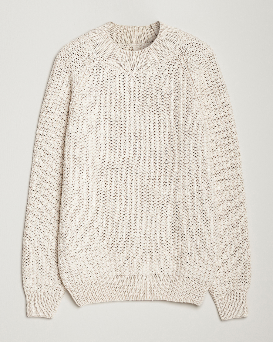 Herr | Tröjor | Sunflower | Tape Heavy Sweater Off White