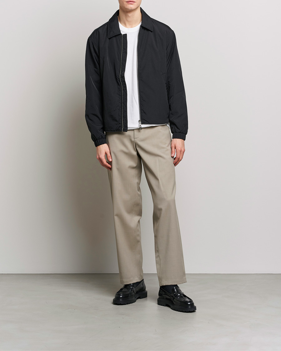 Herr | Byxor | Sunflower | Soft Wool Trousers Khaki