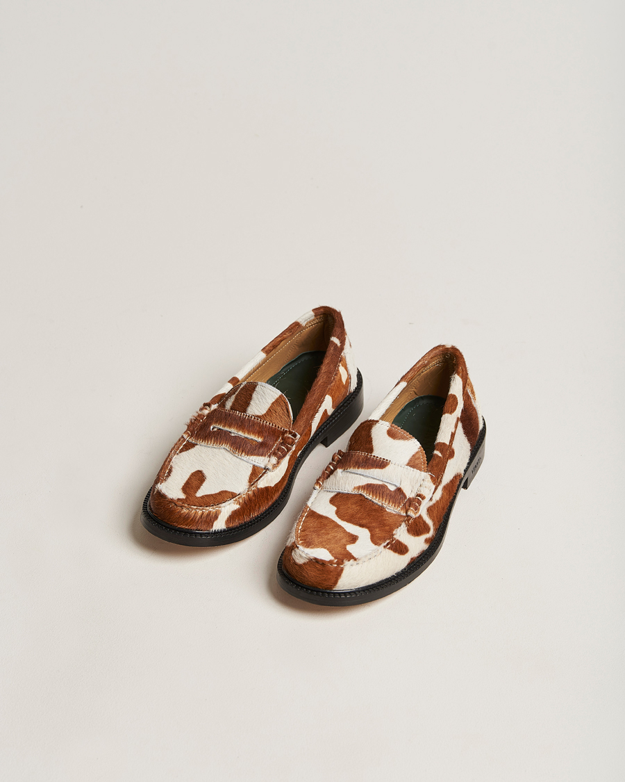 Herr | VINNY's Yardee Moccasin Loafer Spotted Pony Hair | VINNY's | Yardee Moccasin Loafer Spotted Pony Hair