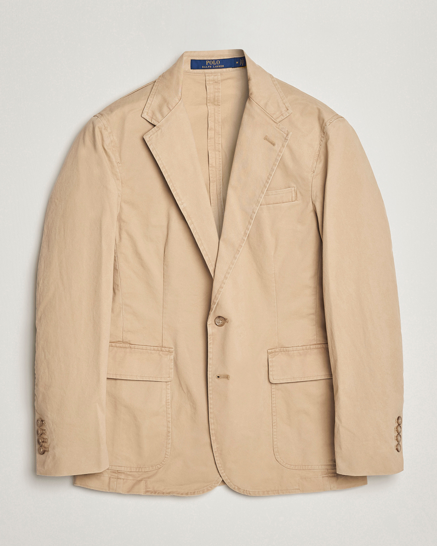 Herr | Kavajer | Polo Ralph Lauren | Cotton Stretch Sportcoat Monument Tan
