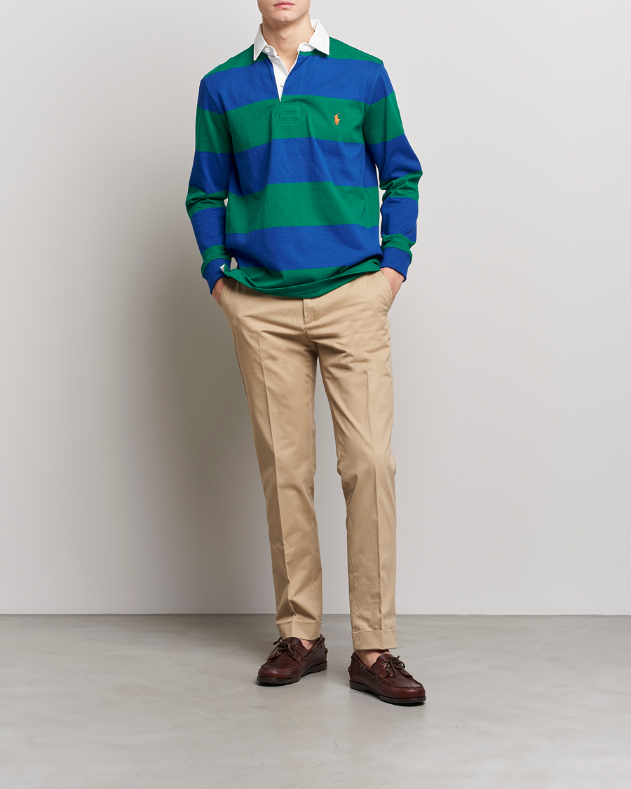 Herr | Byxor | Polo Ralph Lauren | Cotton Stretch Trousers Monument Tan
