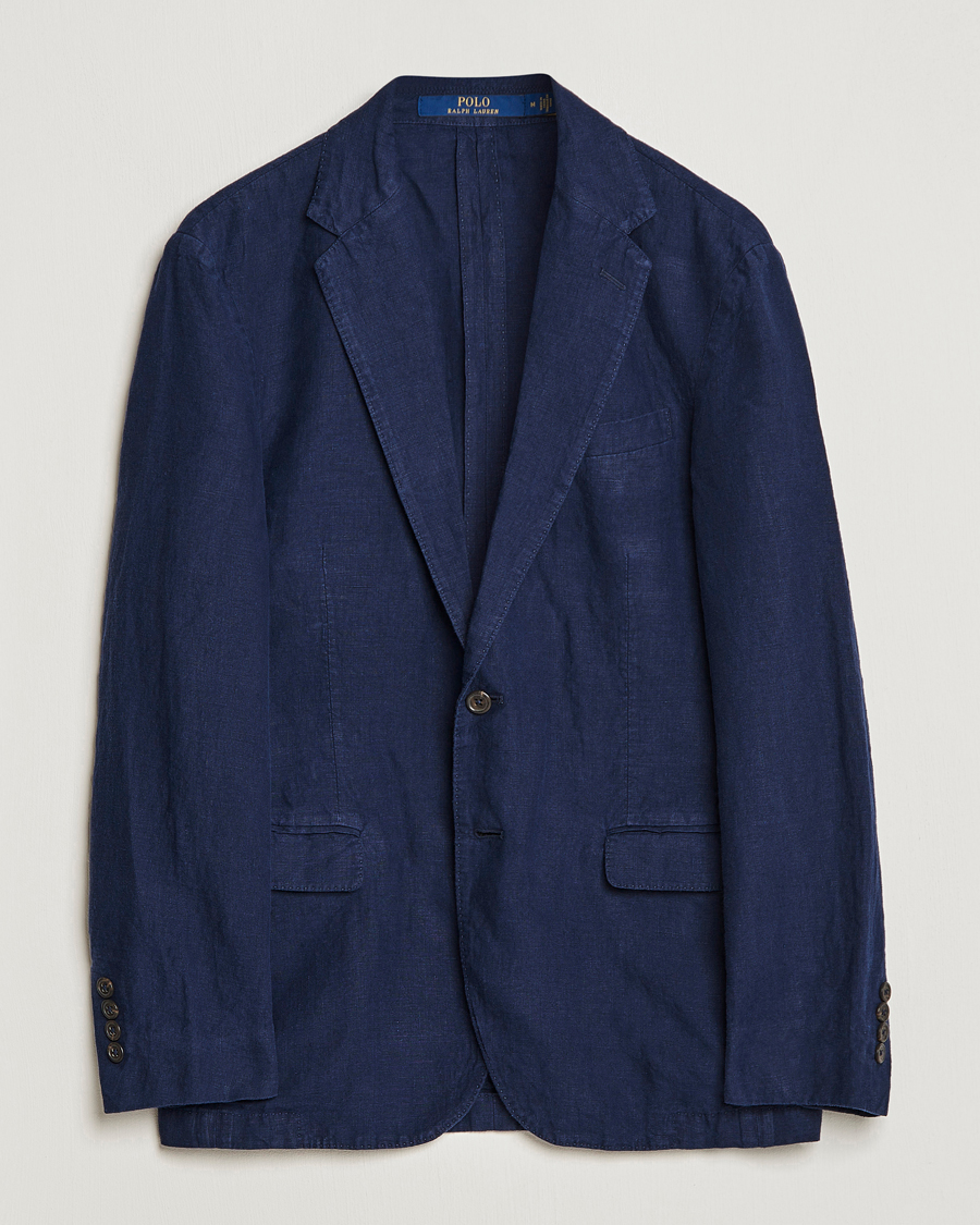 Herr | Kavajer | Polo Ralph Lauren | Linen Sportcoat Navy