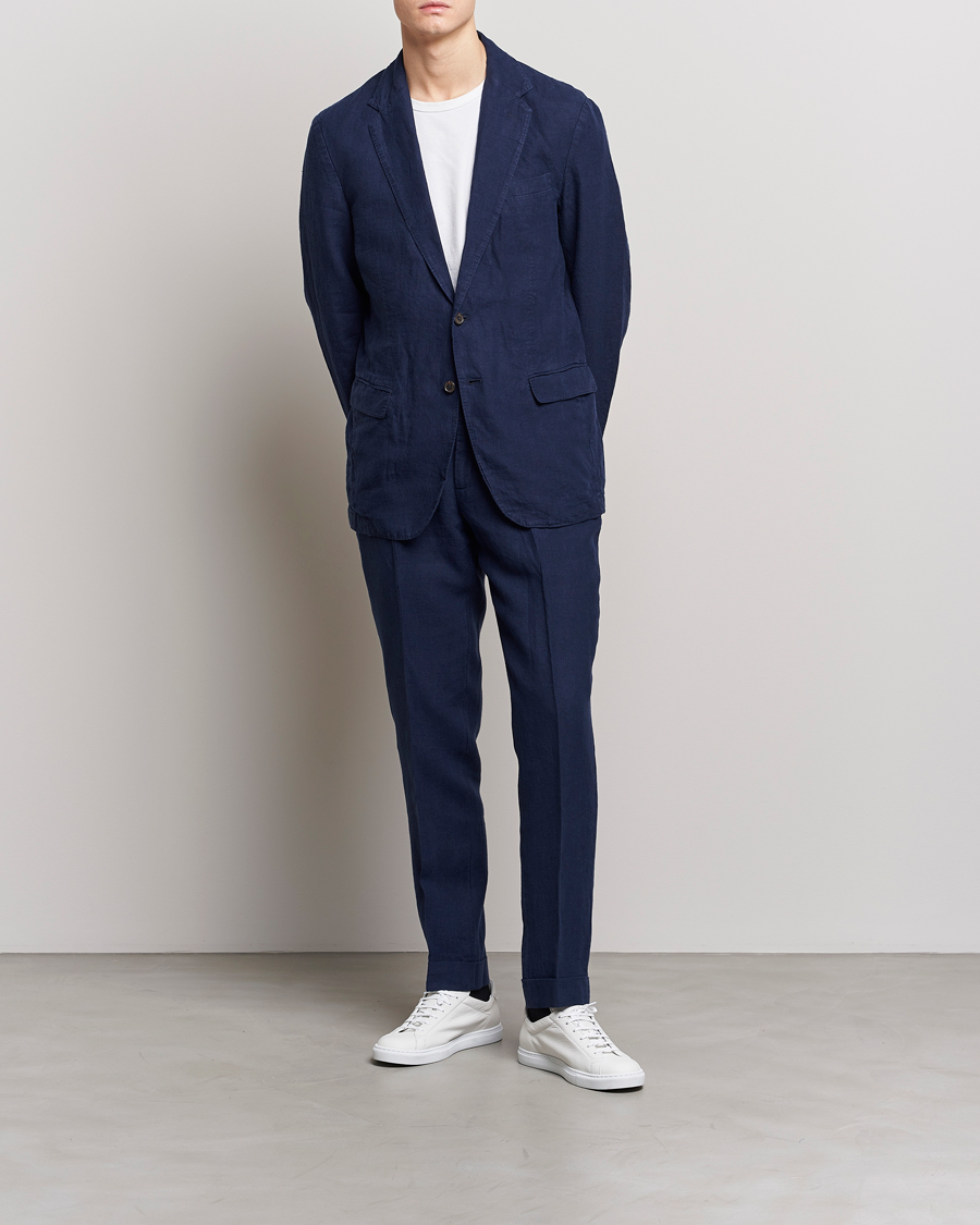 Herr | Kavajer | Polo Ralph Lauren | Linen Sportcoat Navy