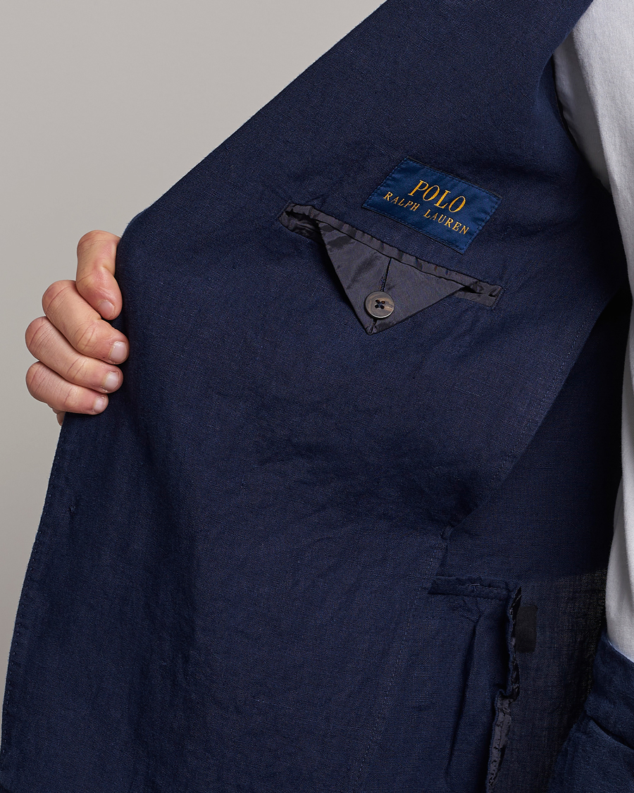 Herr | Kavajer | Polo Ralph Lauren | Linen Sportcoat Navy