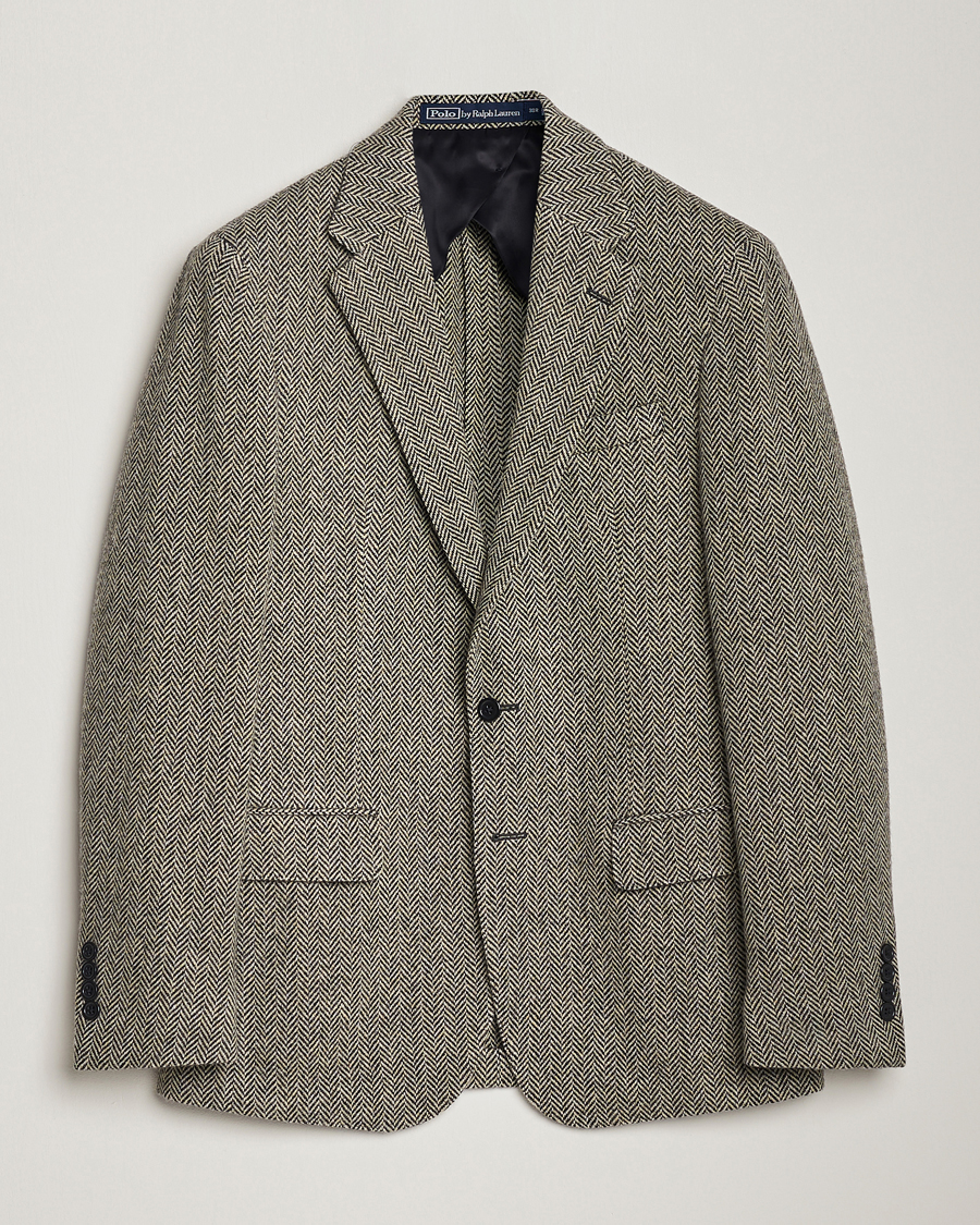 Herr | Kavajer | Polo Ralph Lauren | Herringbone Sportcoat Black/Cream