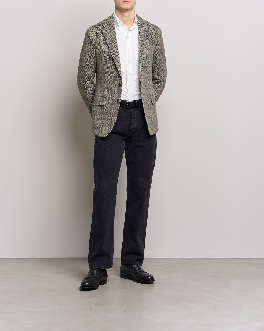 Herr | Kavajer | Polo Ralph Lauren | Herringbone Sportcoat Black/Cream