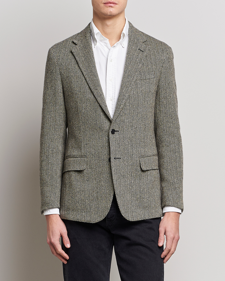 Herr | Kavajer | Polo Ralph Lauren | Herringbone Sportcoat Black/Cream