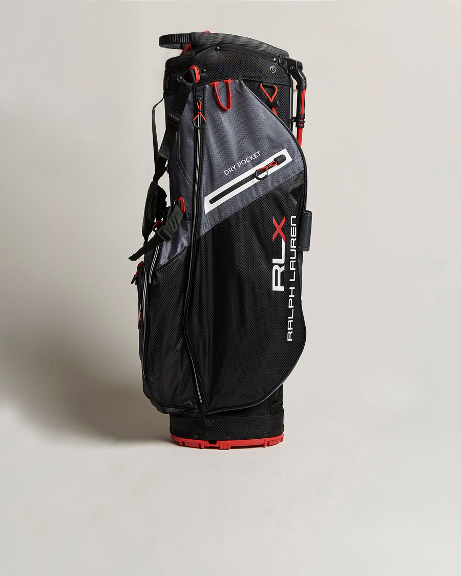Herr | RLX Ralph Lauren Stand Golf Bag Grey/Black | RLX Ralph Lauren | Stand Golf Bag Grey/Black