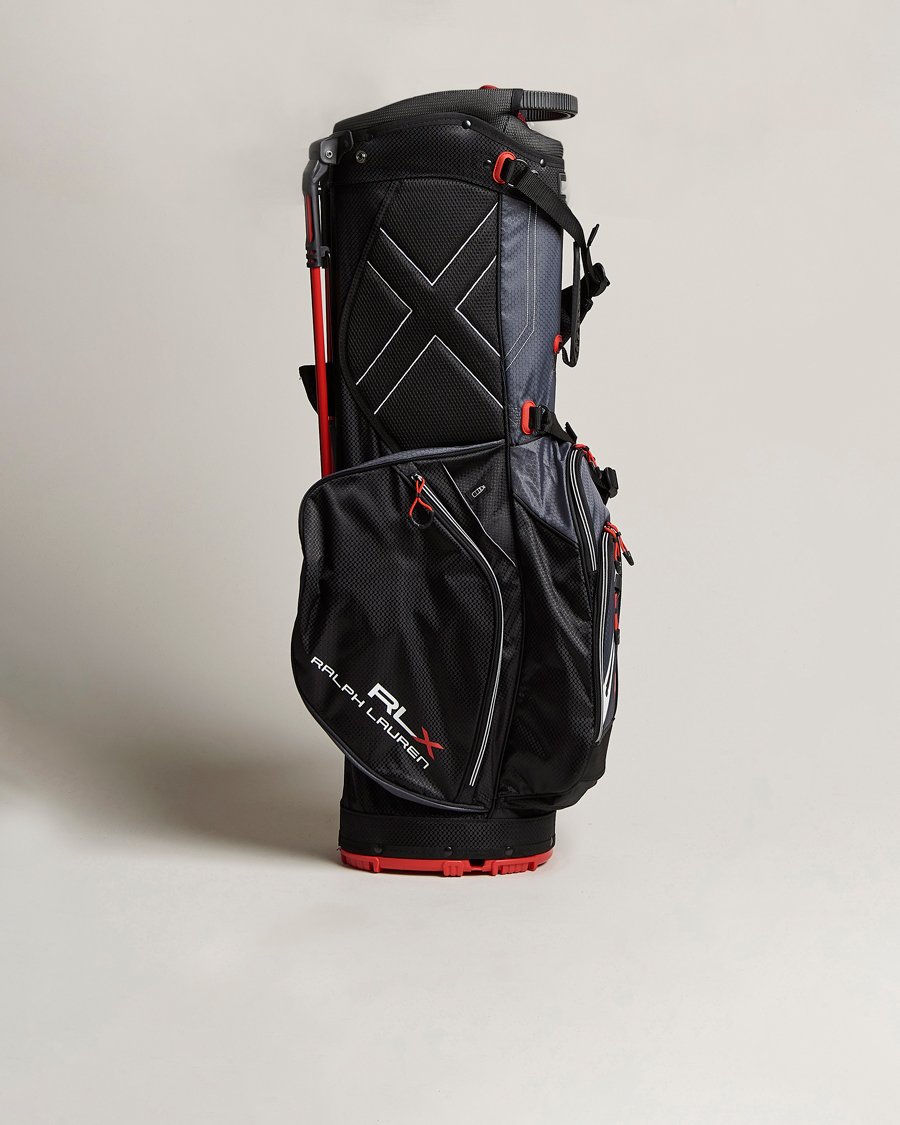 Herr | RLX Ralph Lauren Stand Golf Bag Grey/Black | RLX Ralph Lauren | Stand Golf Bag Grey/Black