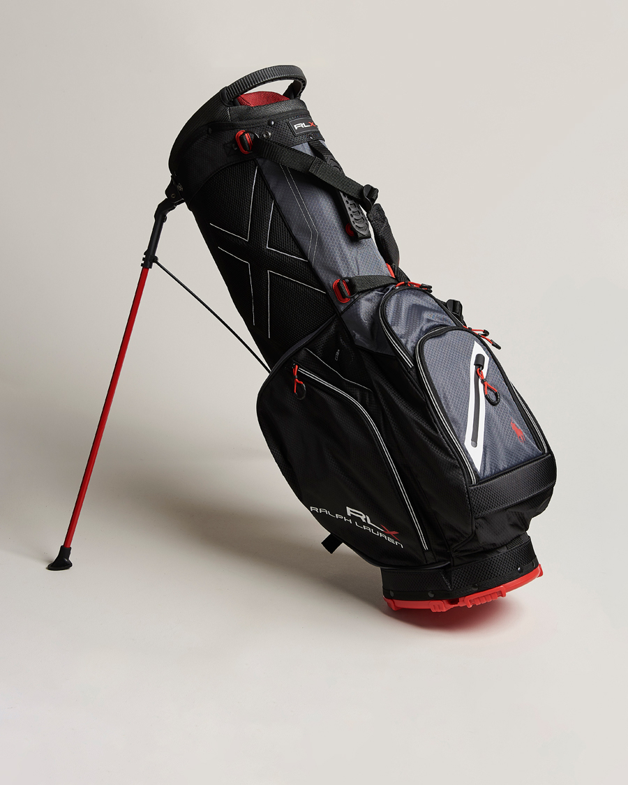 Herr | RLX Ralph Lauren Stand Golf Bag Grey/Black | RLX Ralph Lauren | Stand Golf Bag Grey/Black