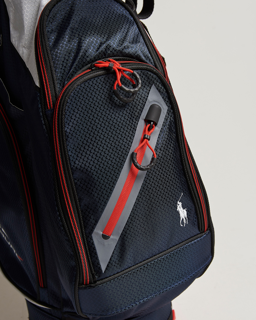 Herr | RLX Ralph Lauren Stand Golf Bag White/Navy | RLX Ralph Lauren | Stand Golf Bag White/Navy