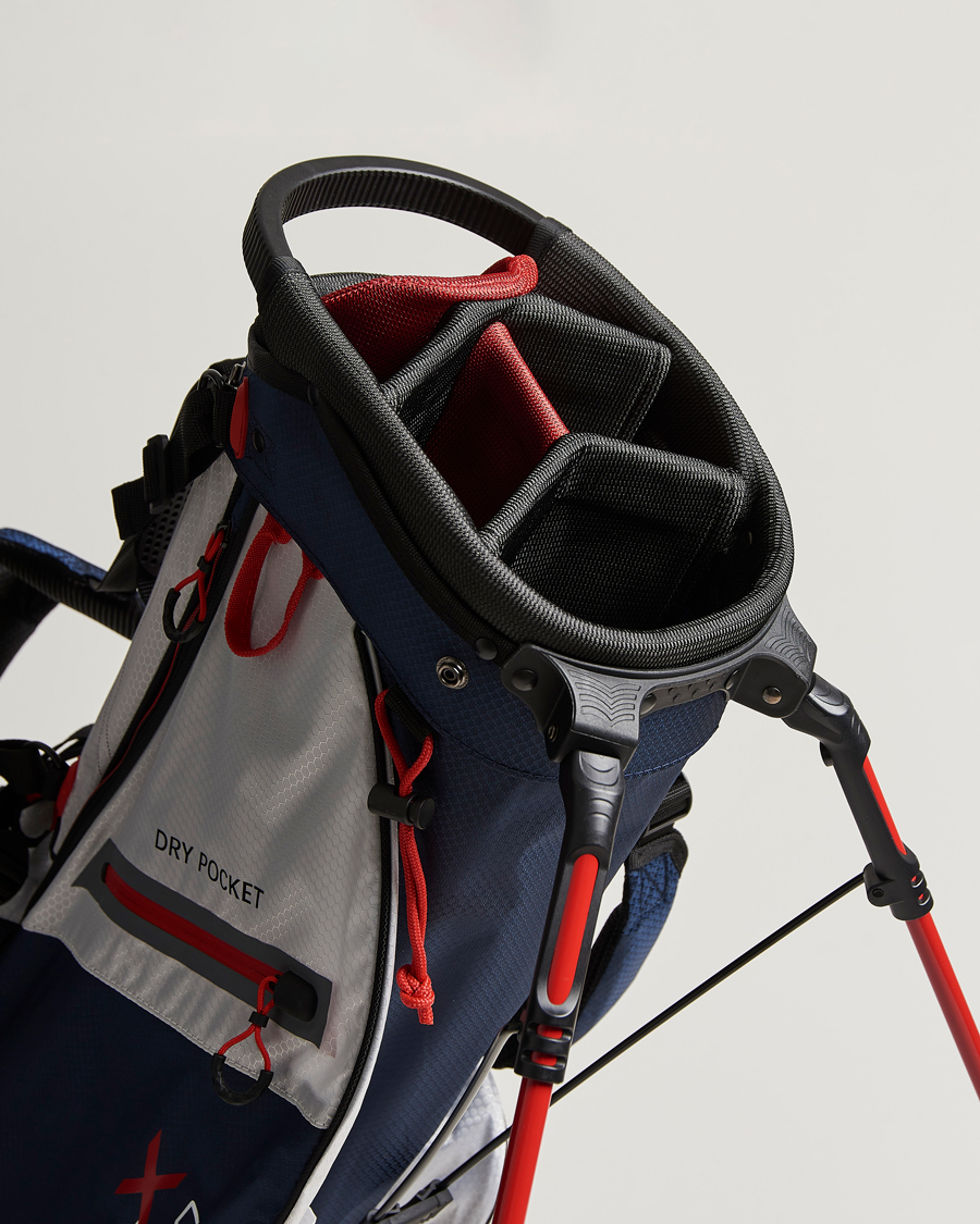 Herr | RLX Ralph Lauren Stand Golf Bag White/Navy | RLX Ralph Lauren | Stand Golf Bag White/Navy