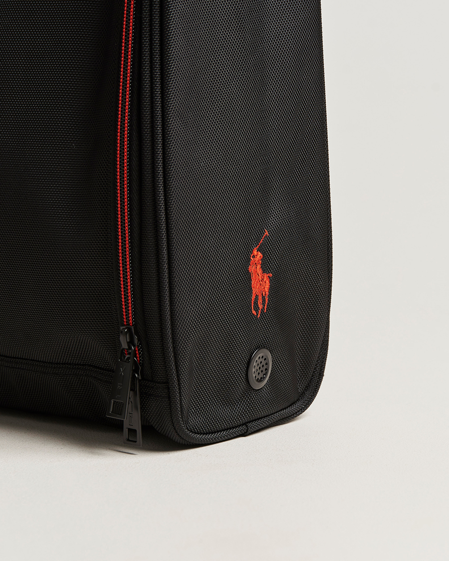 Herr | RLX Ralph Lauren Golf Shoe Bag Black | RLX Ralph Lauren | Golf Shoe Bag Black