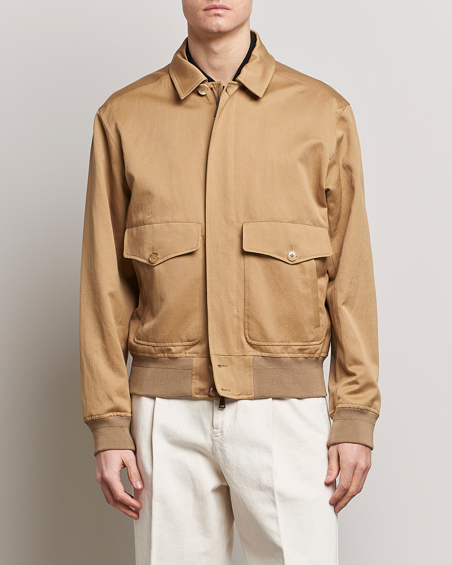 Herr | Skjortjackor | Ralph Lauren Purple Label | Harrington Jacket Icon Khaki