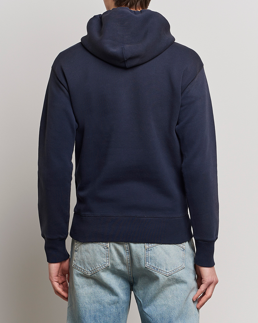 Herr | Tröjor | RRL | Hooded Pullover Faded Navy