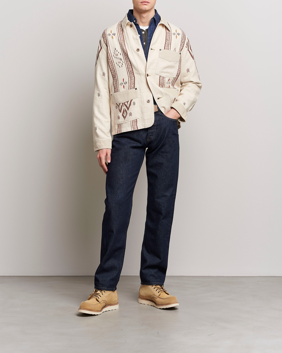 Herr | Jackor | RRL | Mansfield Unlined Shirt Jacket Stone