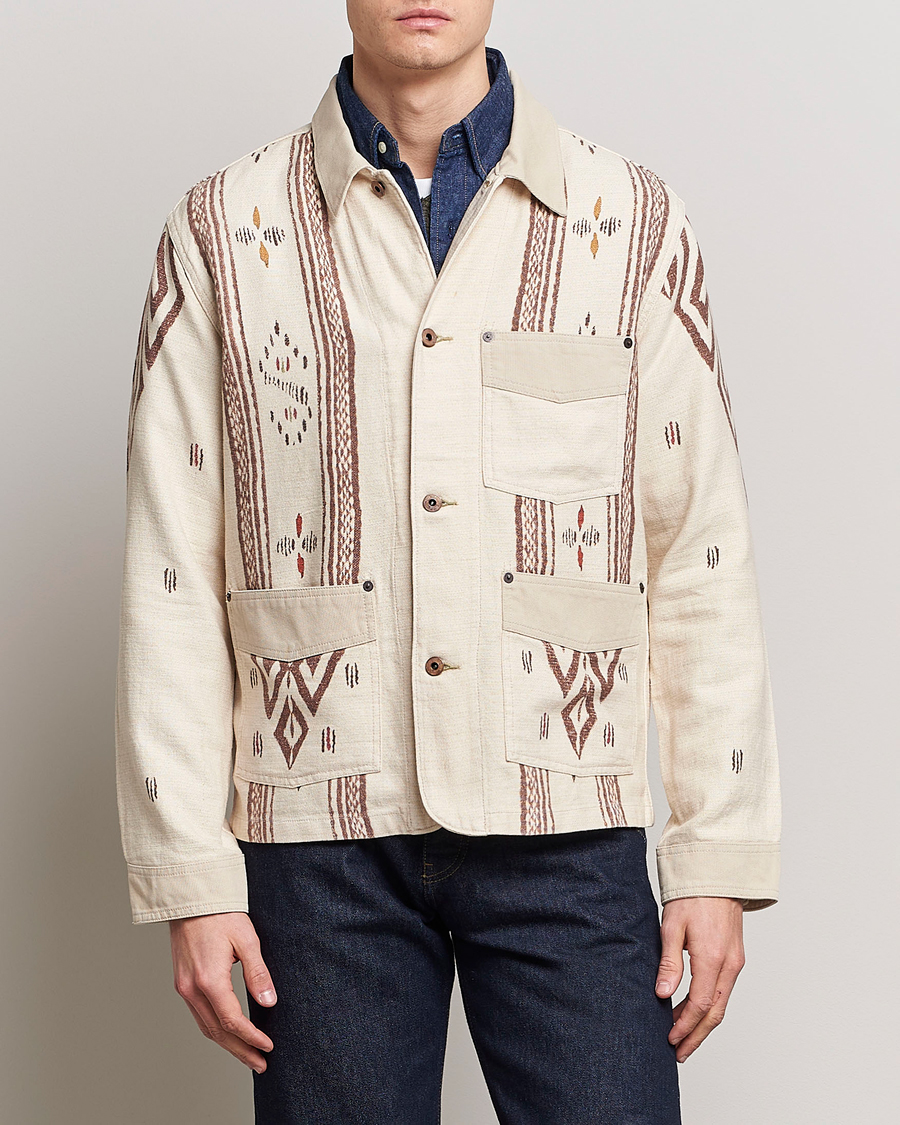 Herr | Jackor | RRL | Mansfield Unlined Shirt Jacket Stone