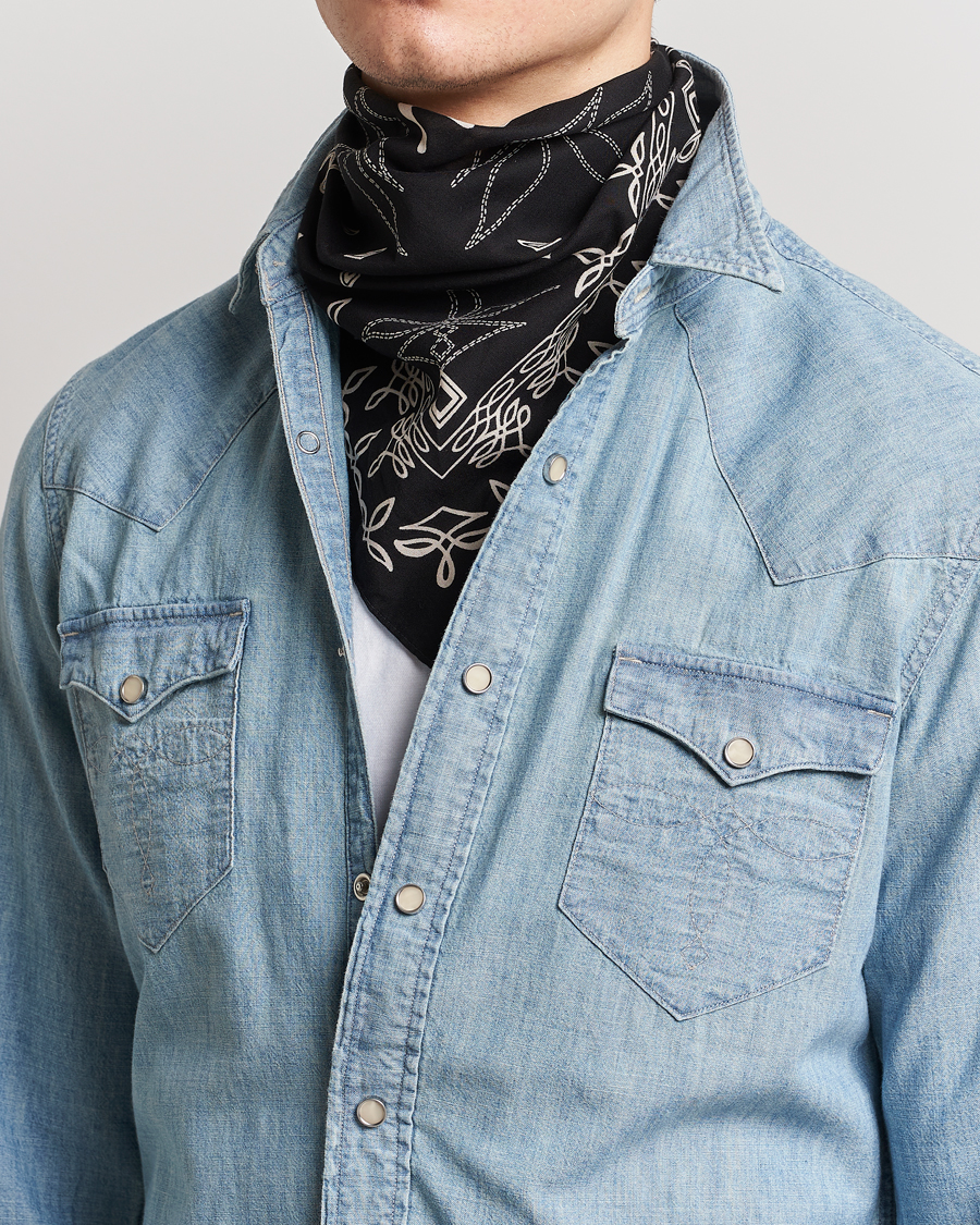 Herr | RRL Rios Bandana Black | RRL | Rios Bandana Black
