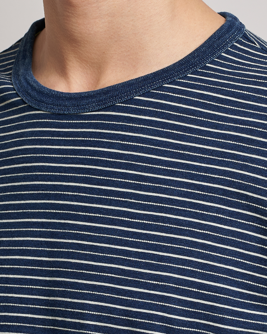 Herr | T-Shirts | RRL | Washed Tee Black Indigo