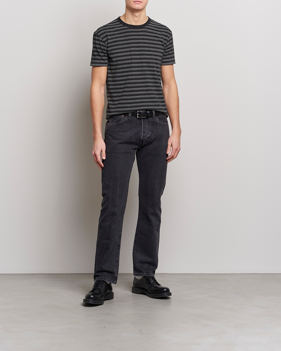 Herr | T-Shirts | RRL | Washed Pocket Tee Rinsed Indigo