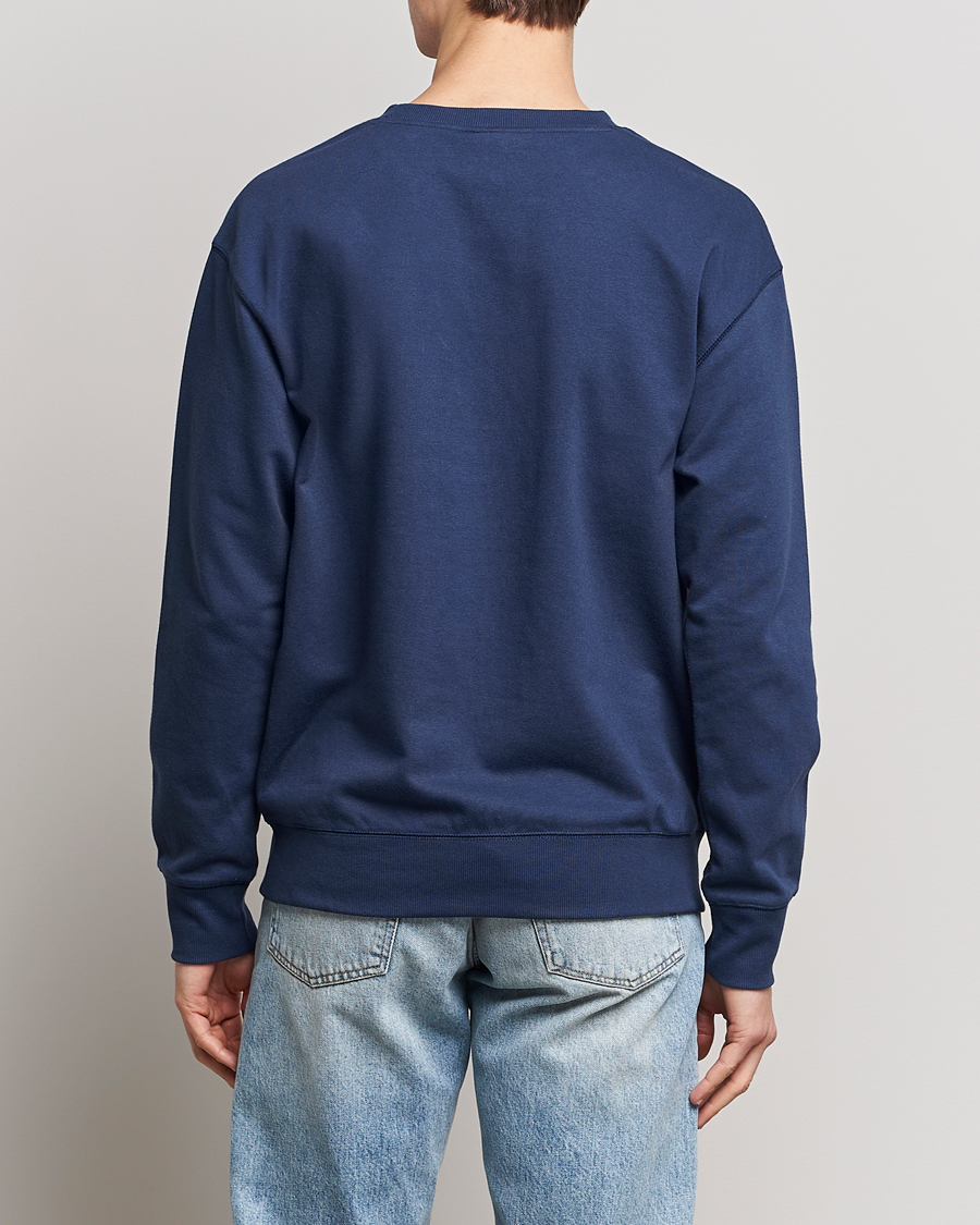 Herr | Tröjor | New Balance | French Terry Sweatshirt Natural Indigo