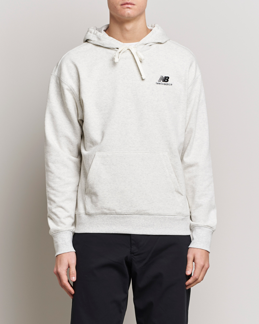 Herr | Tröjor | New Balance | Essentials Hoodie Sea Salt Heather