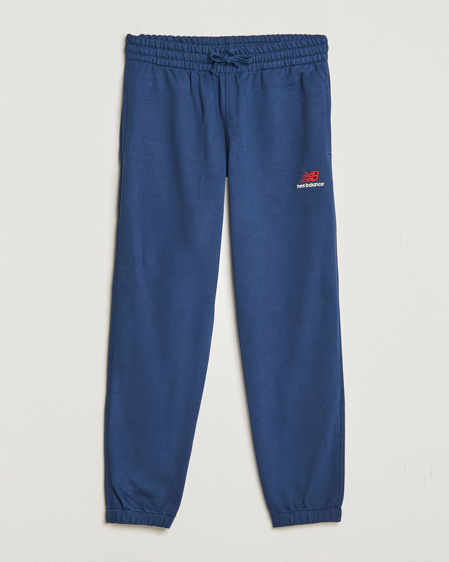 Herr | Byxor | New Balance | French Terry Sweatpants Natural Indigo