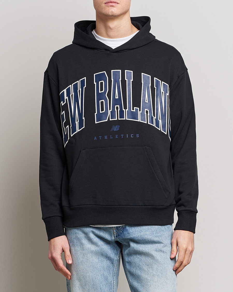 Herr | Tröjor | New Balance | Athletics Warped Hoodie Black