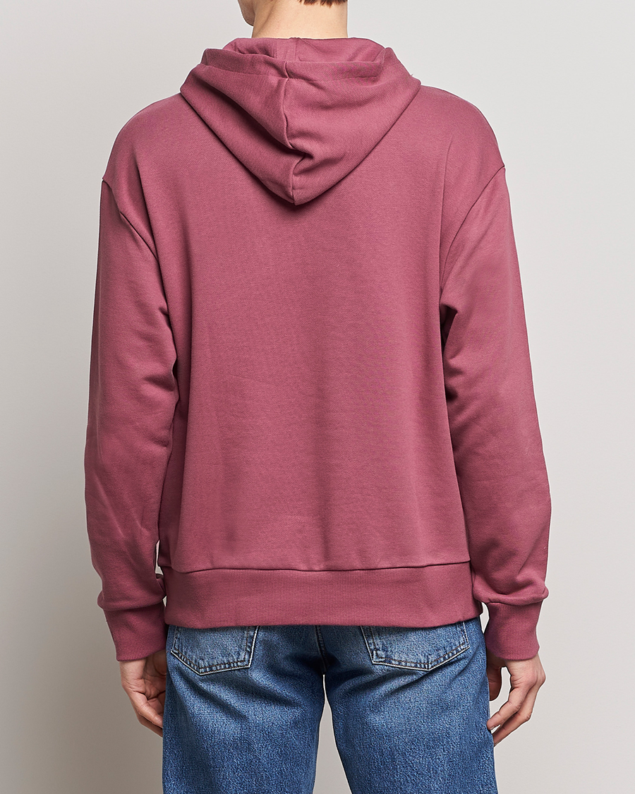 Herr | Tröjor | New Balance | Athletics Warped Hoodie Washed Burgundy