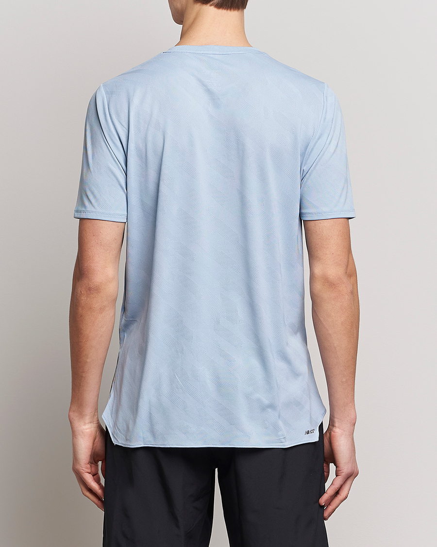 Herr | T-Shirts | New Balance Running | Q Speed Jacquard T-Shirt Light Arctic Grey