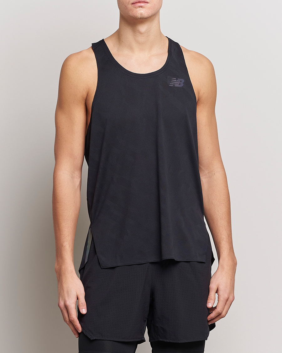 Herr | Running | New Balance Running | Q Speed Jacquard Singlet Black