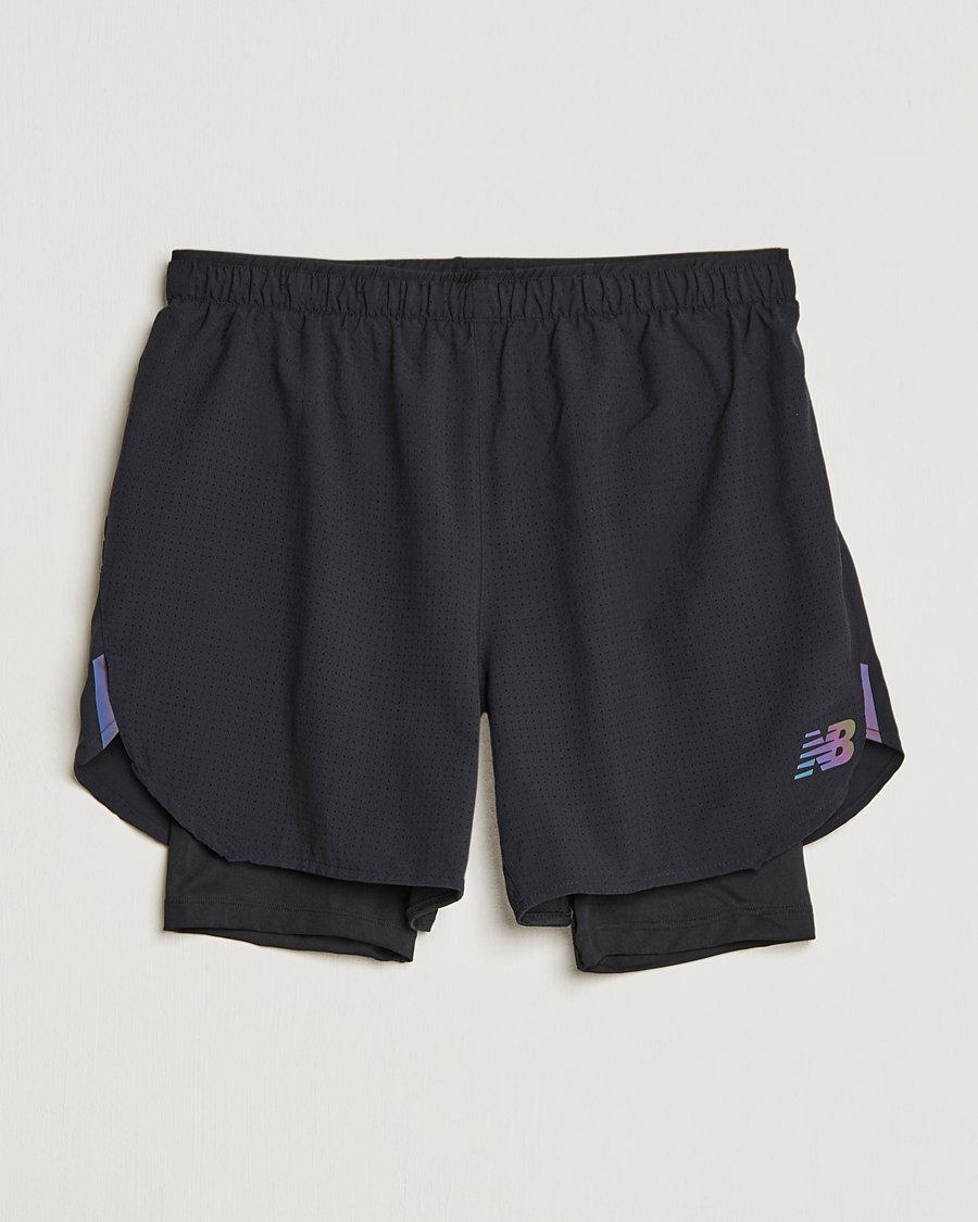 Herr | Shorts | New Balance Running | Q Speed 2 in 1 Shorts Black