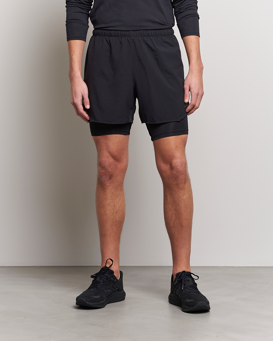 Herr | Shorts | New Balance Running | Q Speed 2 in 1 Shorts Black