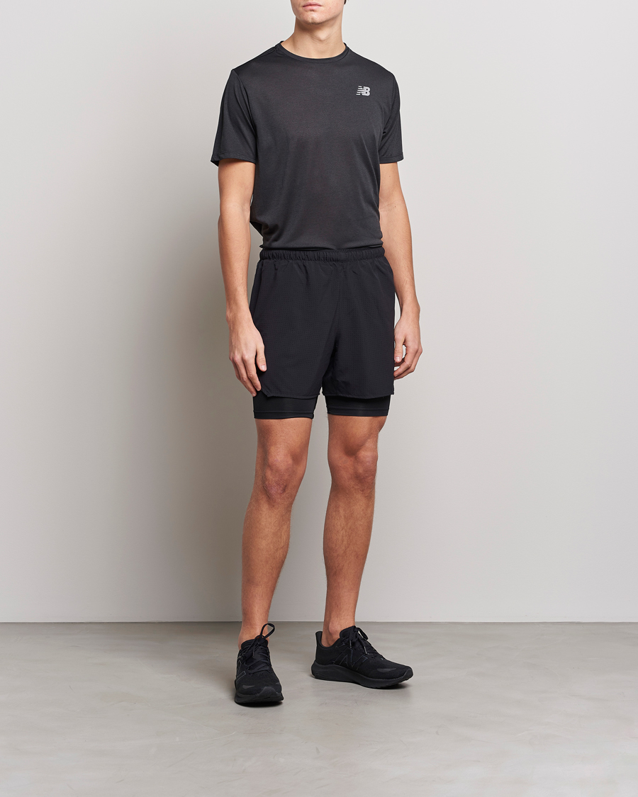 Herr | T-Shirts | New Balance Running | Impact Run T-Shirt Black