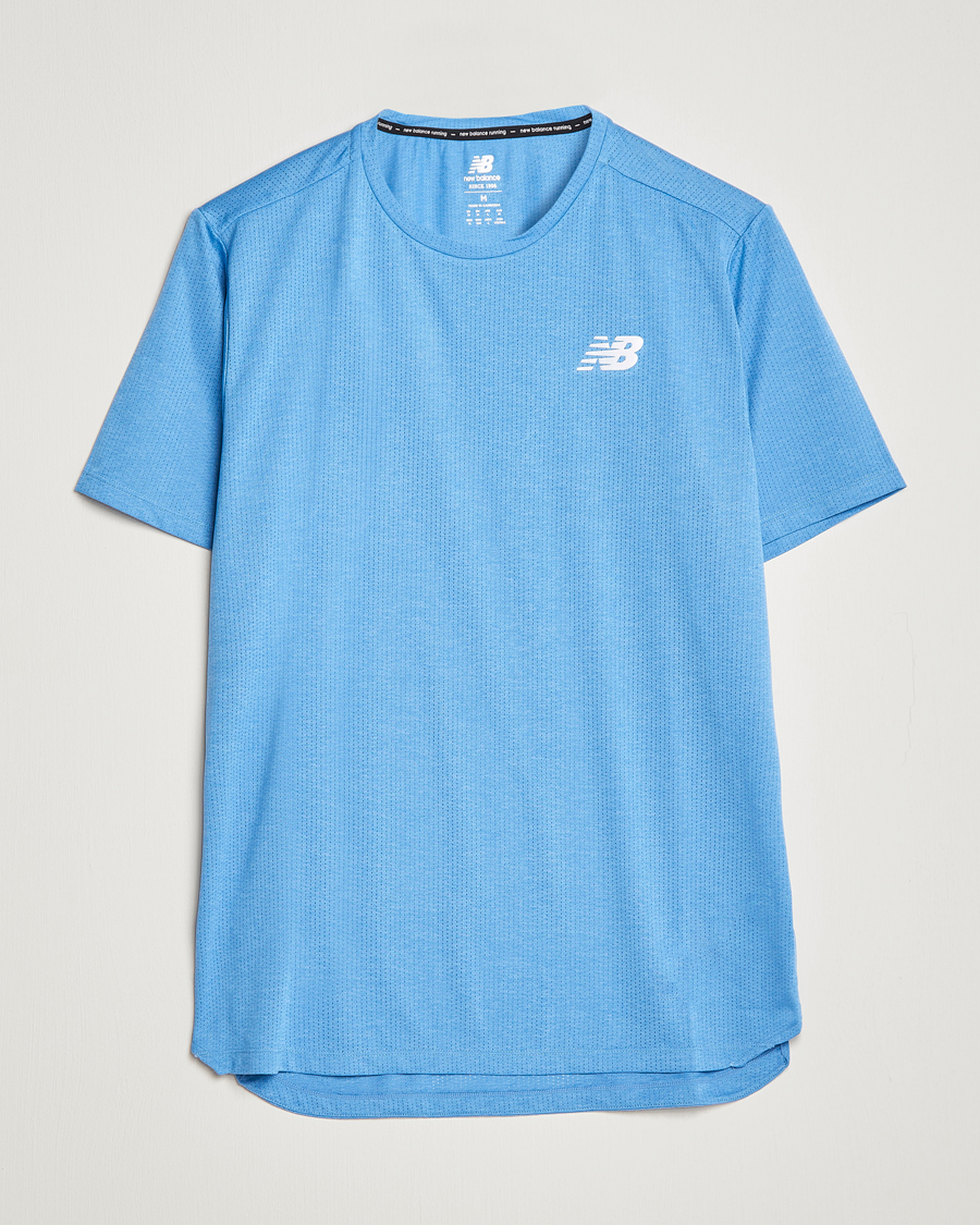 Herr | T-Shirts | New Balance Running | Impact Run T-Shirt Heritage Blue