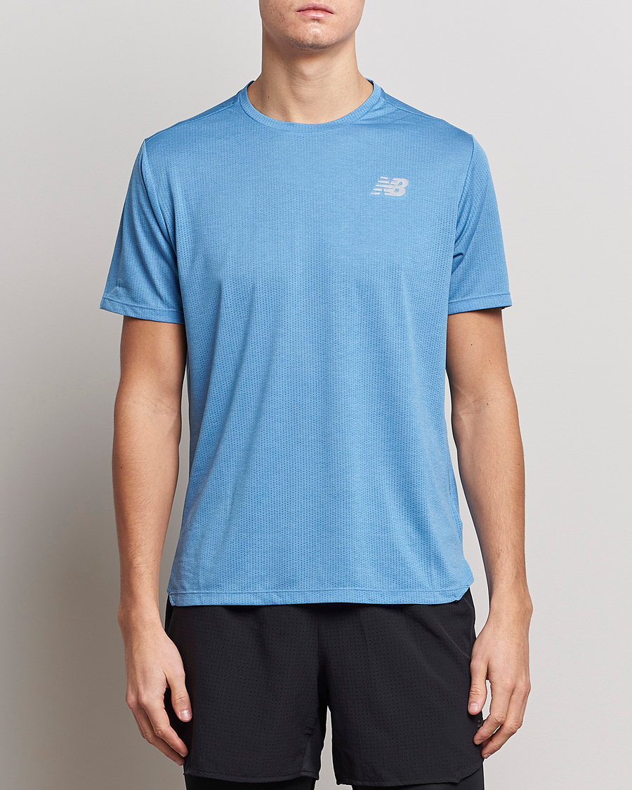 Herr | T-Shirts | New Balance Running | Impact Run T-Shirt Heritage Blue