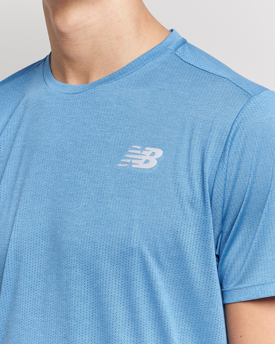 Herr | T-Shirts | New Balance Running | Impact Run T-Shirt Heritage Blue
