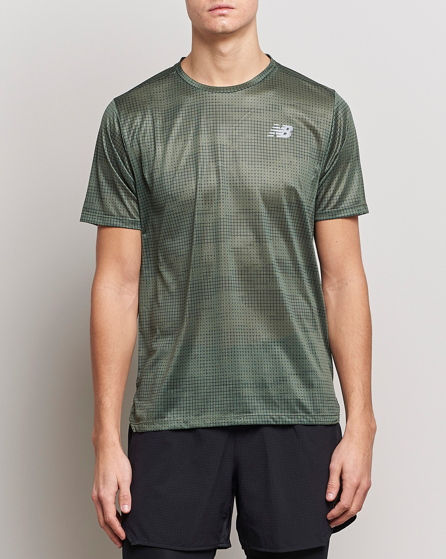 Herr | Running | New Balance Running | Impact Run T-Shirt Deep Olive