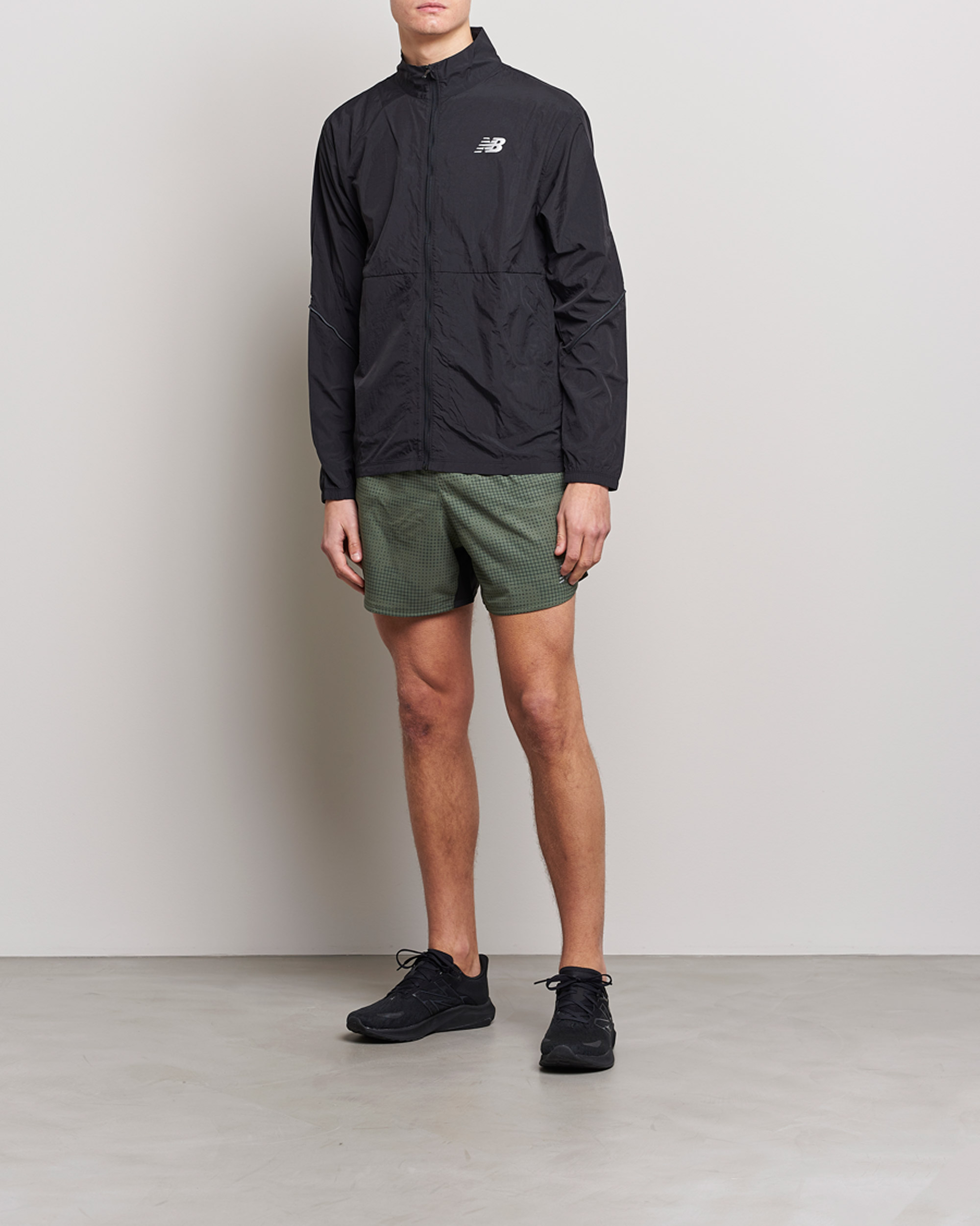 Herr | Shorts | New Balance Running | Impact Run 5 Inch Shorts Deep Olive