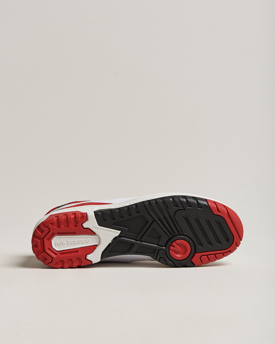 Herr | New Balance 550 Sneakers White/Red | New Balance | 550 Sneakers White/Red